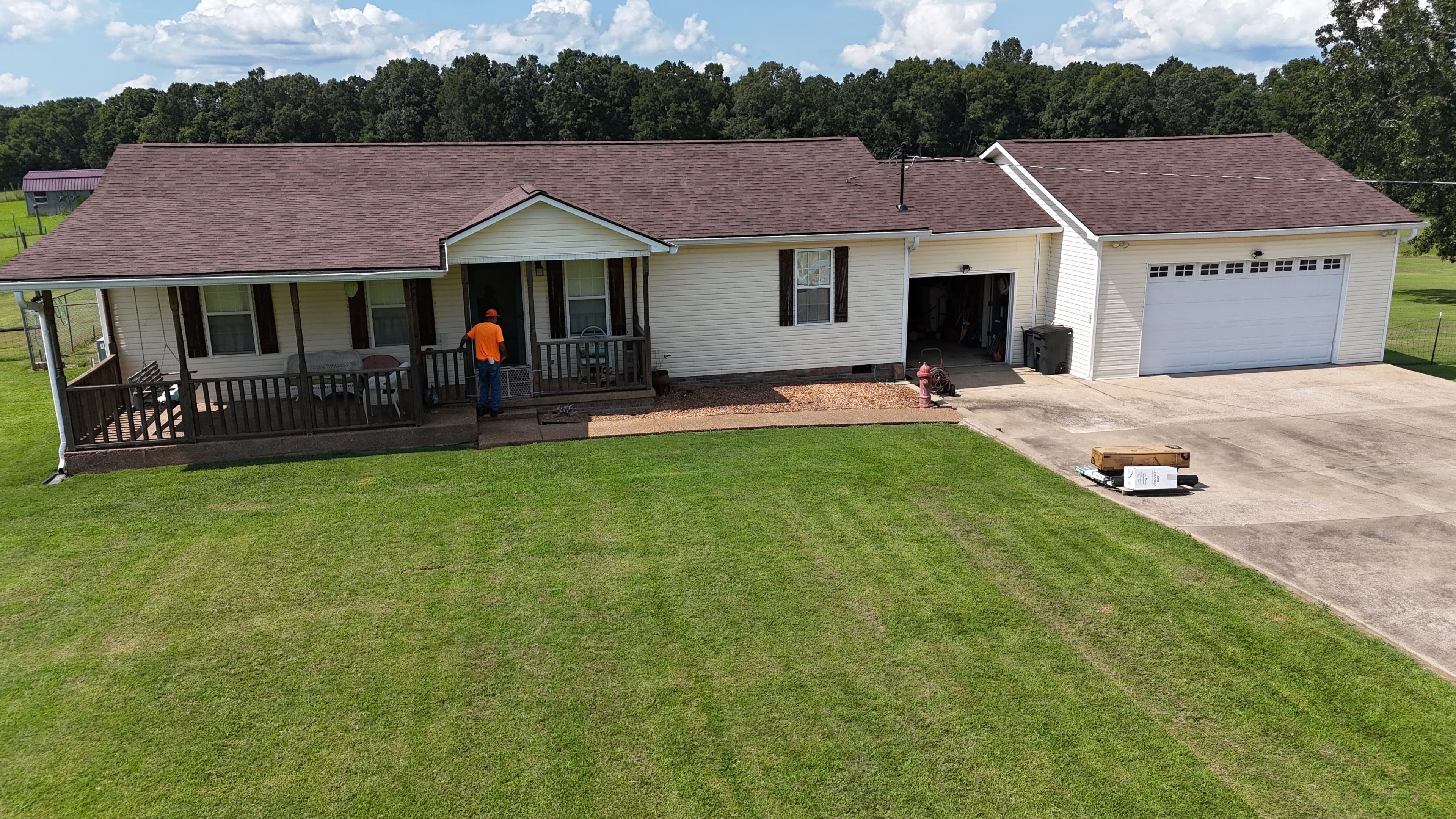 Project Leaking Metal Roof Replaced with Malarkey Highlander Shingles image