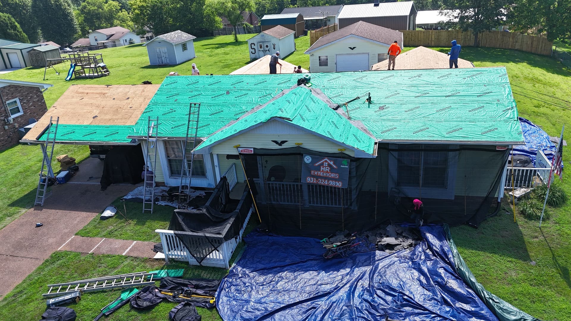 Gallery photos for Full Roof Replacement with Malarkey Highlander in Black Oak: Image #2