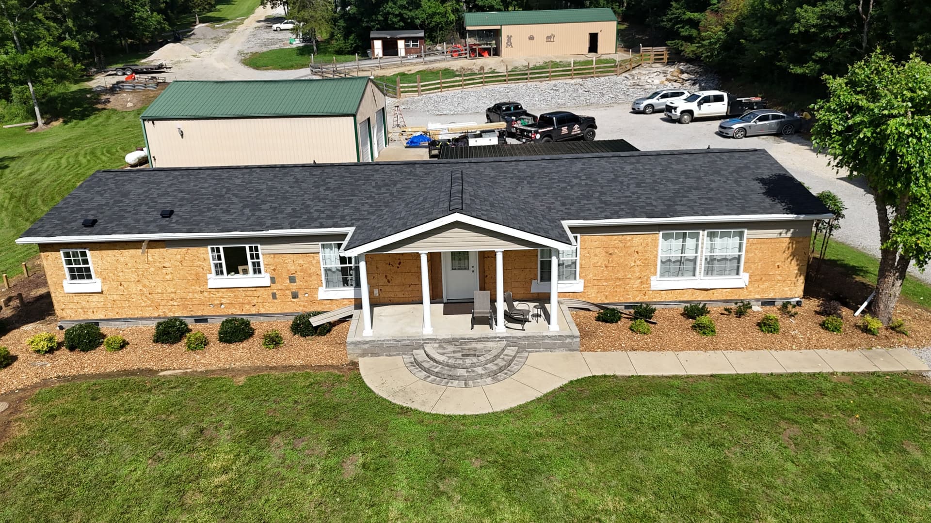 Full Exterior Overhaul - New Roof, Siding, and Pool Deck
