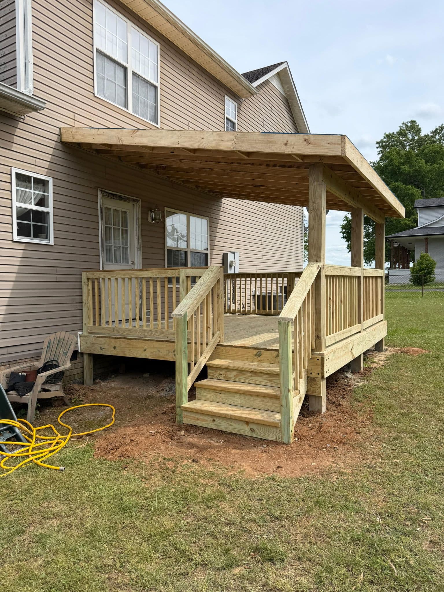 Gallery photos for New Covered Deck Build in Mt Pleasant TN: Image #6