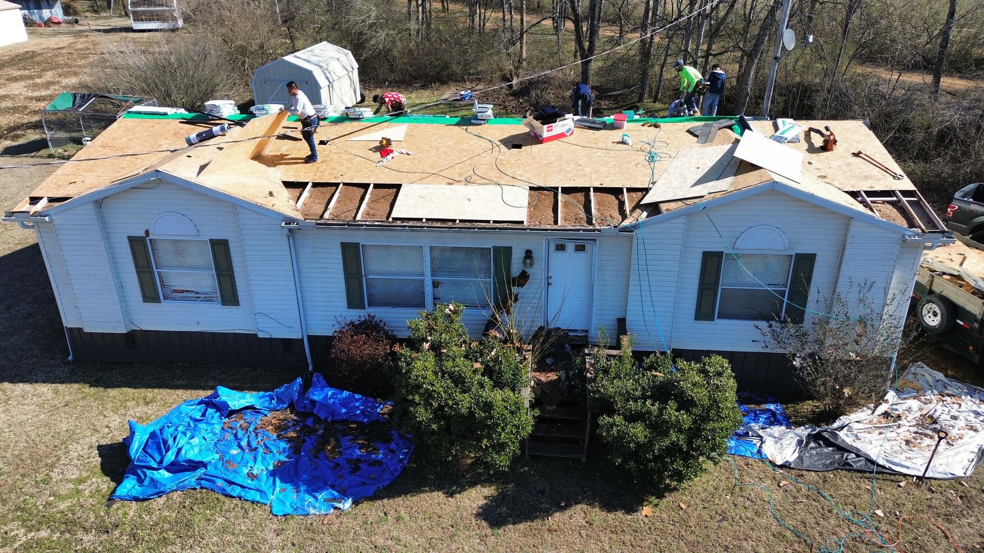 Gallery photos for Roof Transformation in Honewald TN with Malarkey Highlander Shingles: Image #2