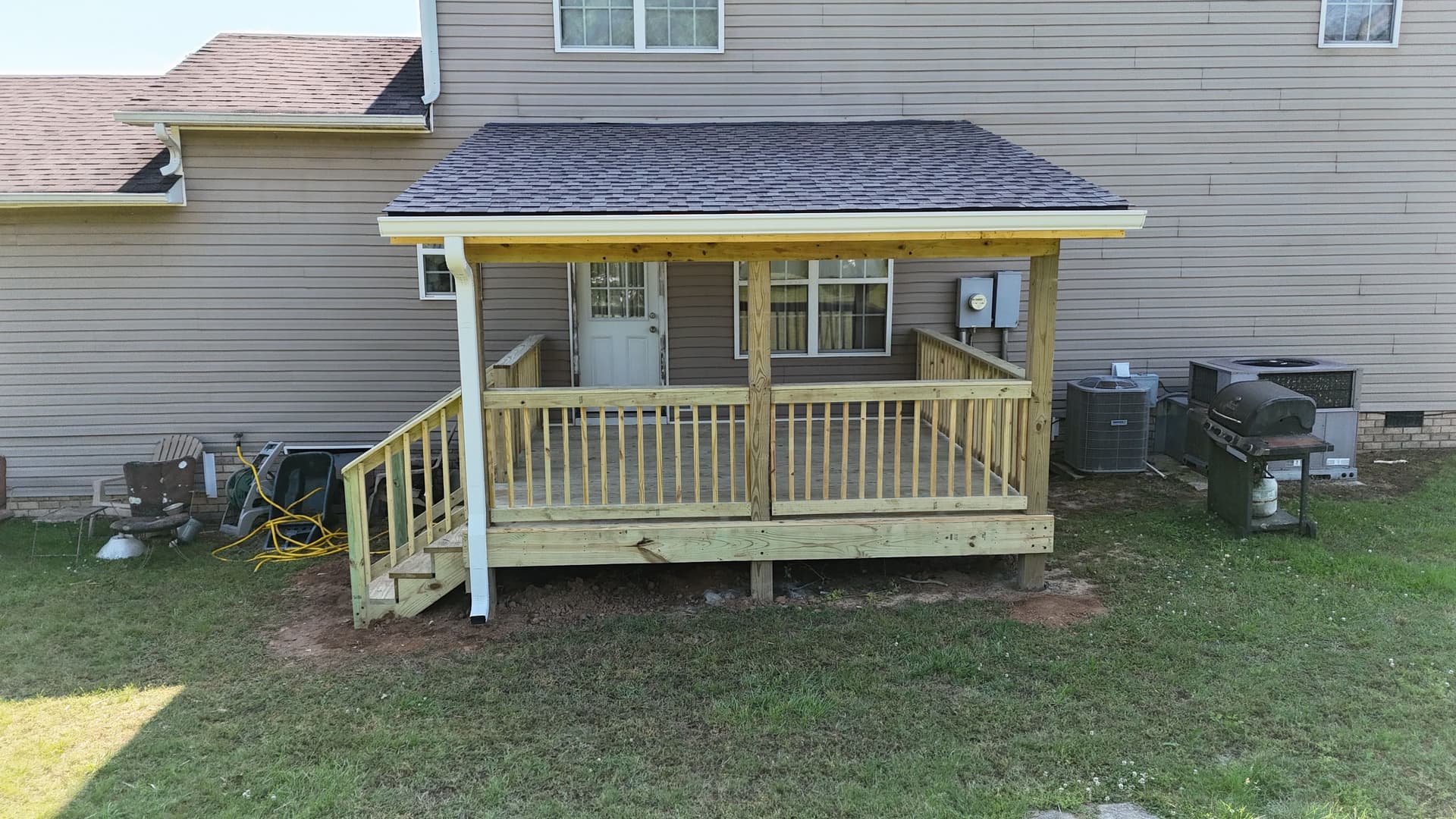 Gallery photos for New Covered Deck Build in Mt Pleasant TN: Image #8
