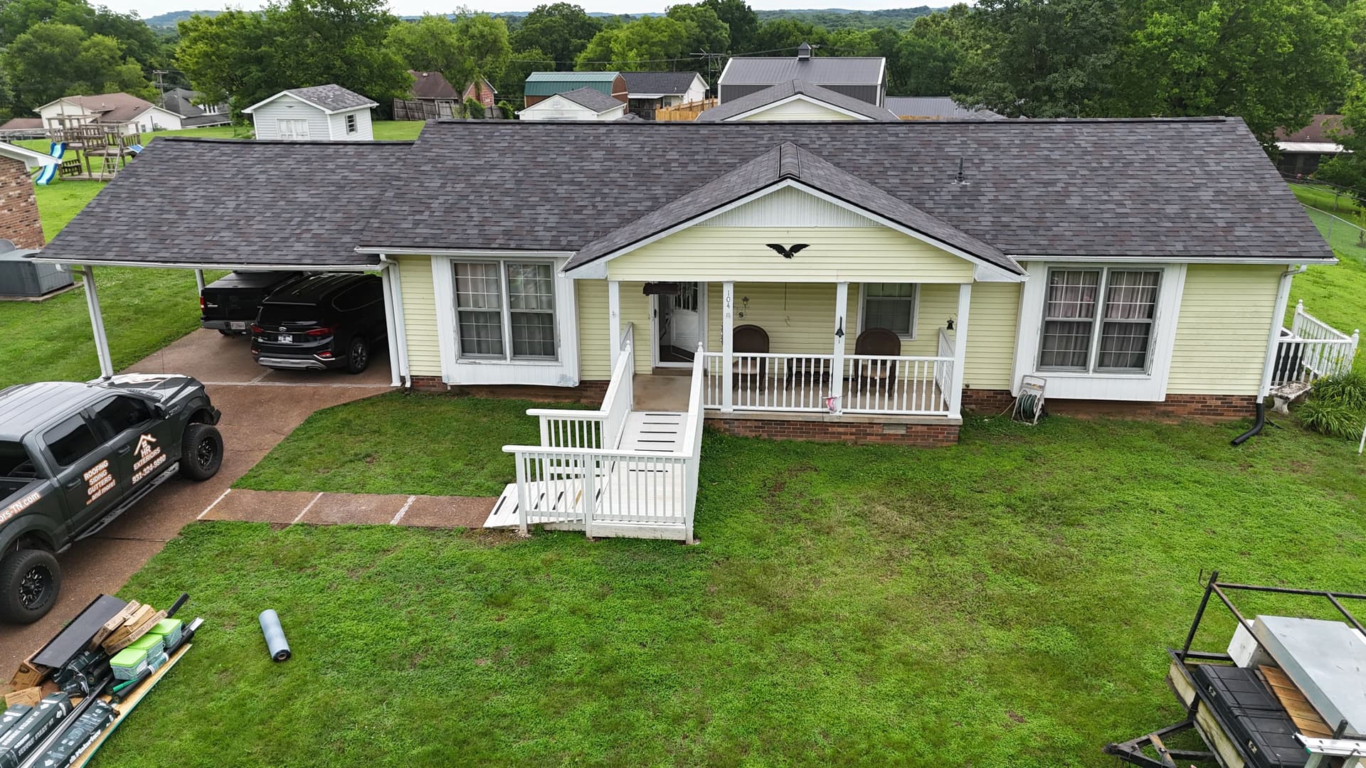 Gallery photos for Full Roof Replacement with Malarkey Highlander in Black Oak: Image #6