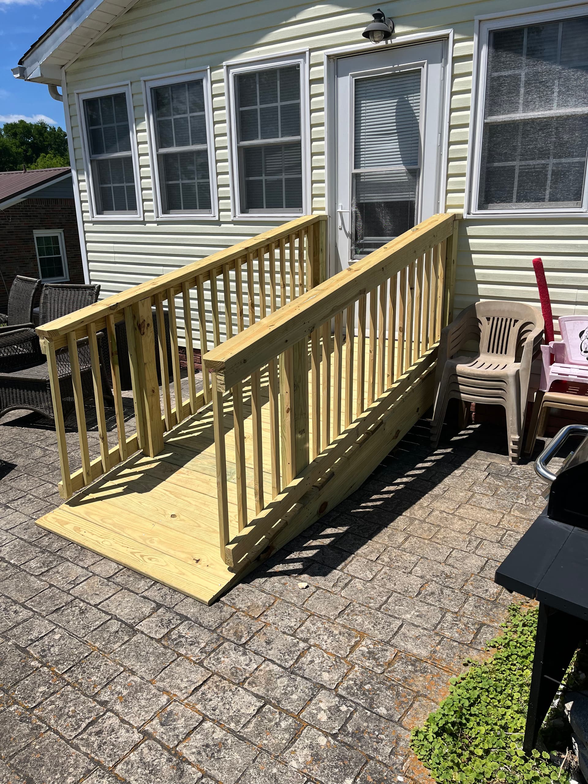 Gallery photos for Two Custom Accessibility Ramps Built for Safer Home Entry: Image #5