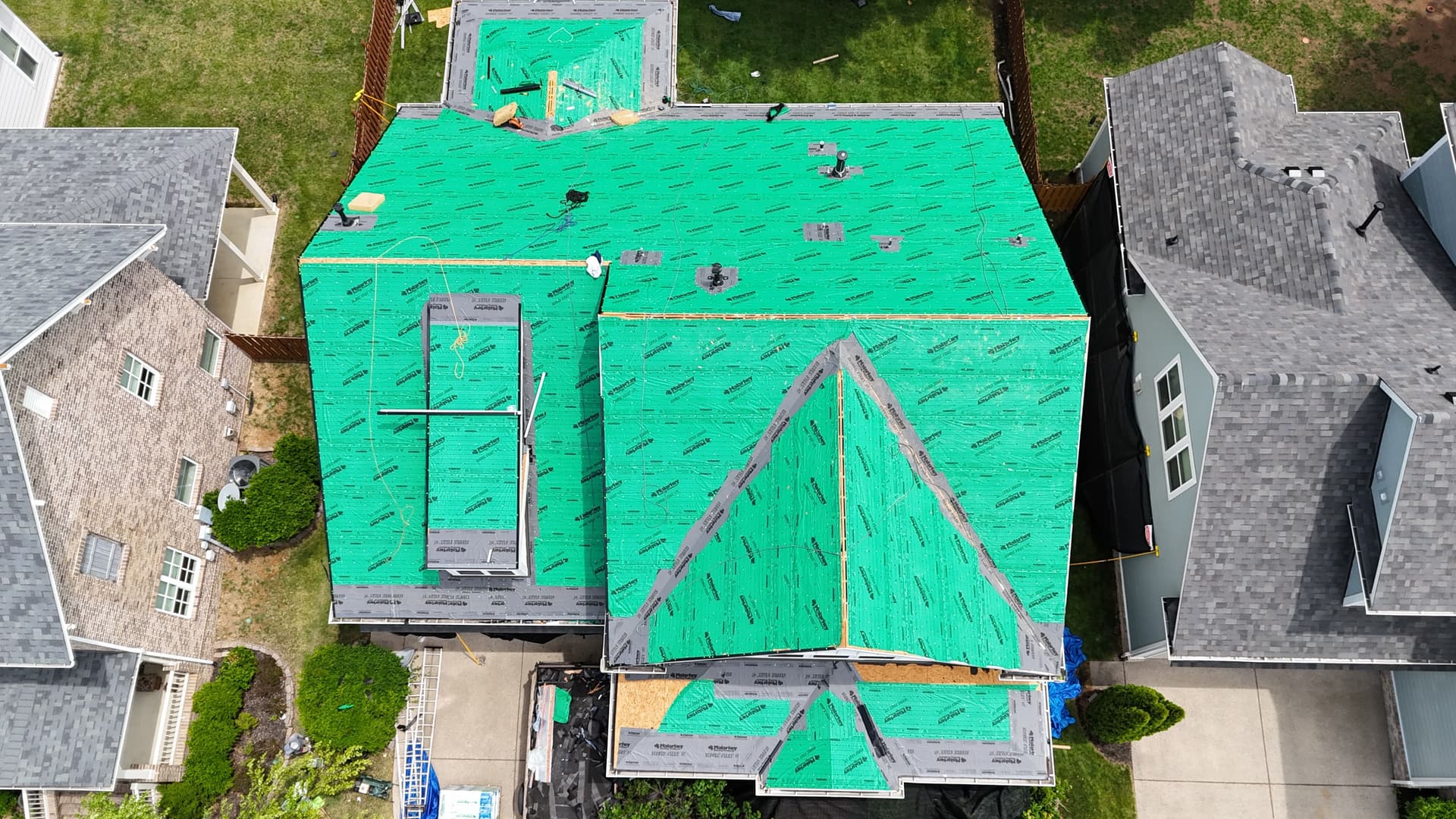 Gallery photos for Franklin Roof Replacement with Malarkey Vista in Storm Gray: Image #3