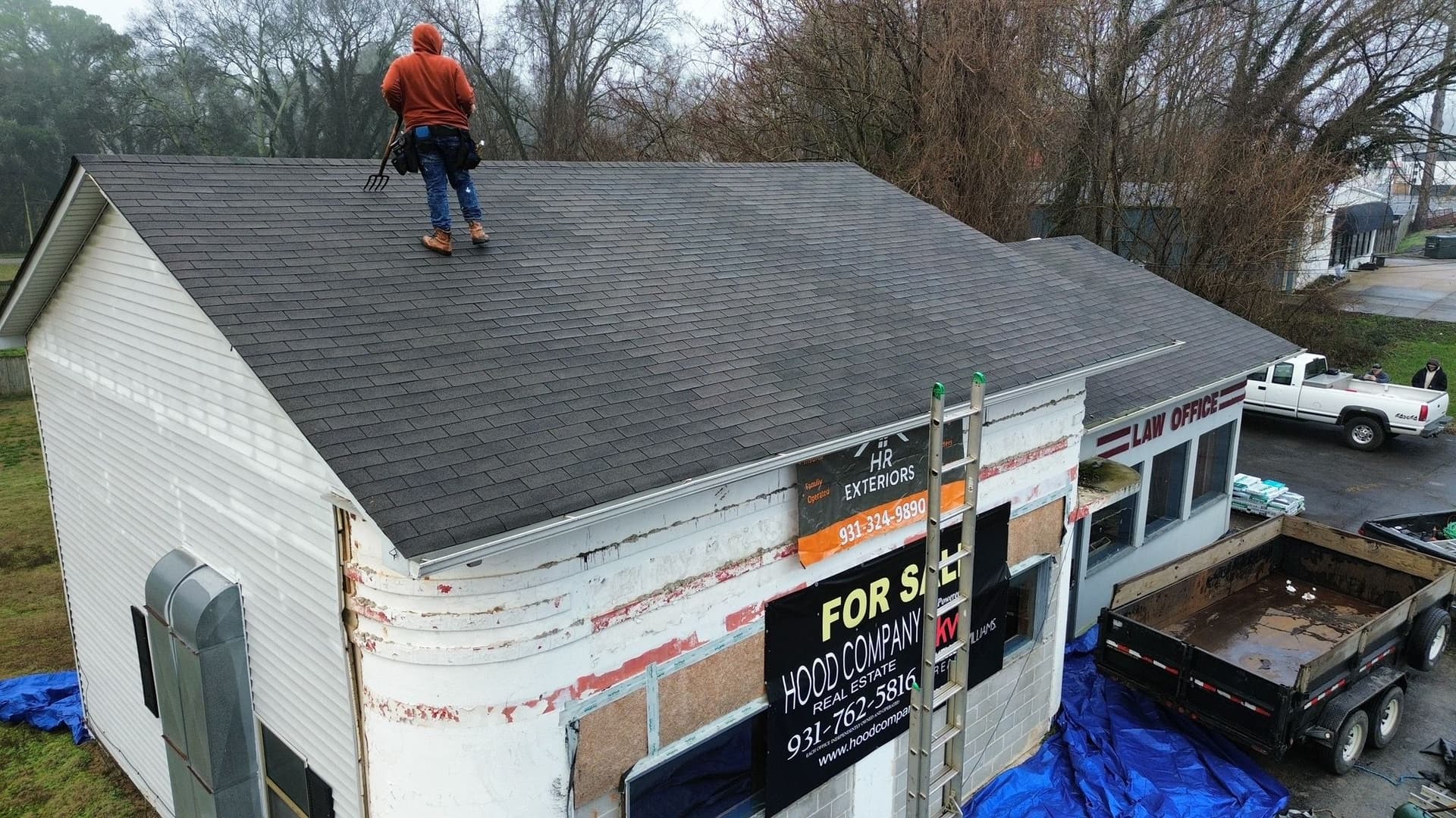 Gallery photos for Complete Roof Upgrade with Malarkey Highlander Shingles in Lawrenceburg: Image #1