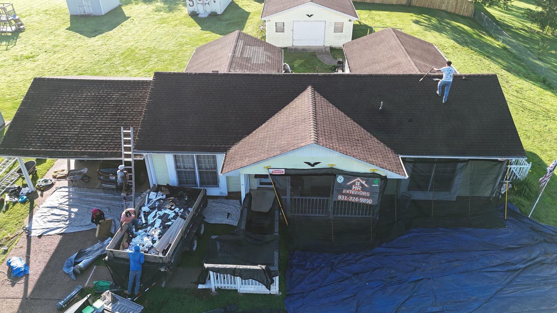Full Roof Replacement with Malarkey Highlander in Black Oak image