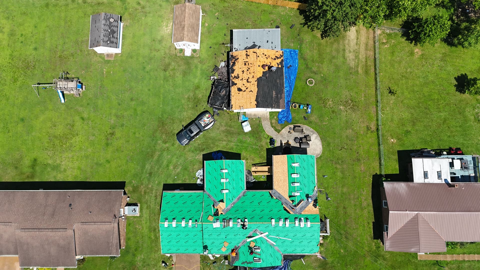 Gallery photos for Full Roof Replacement with Malarkey Highlander in Black Oak: Image #3