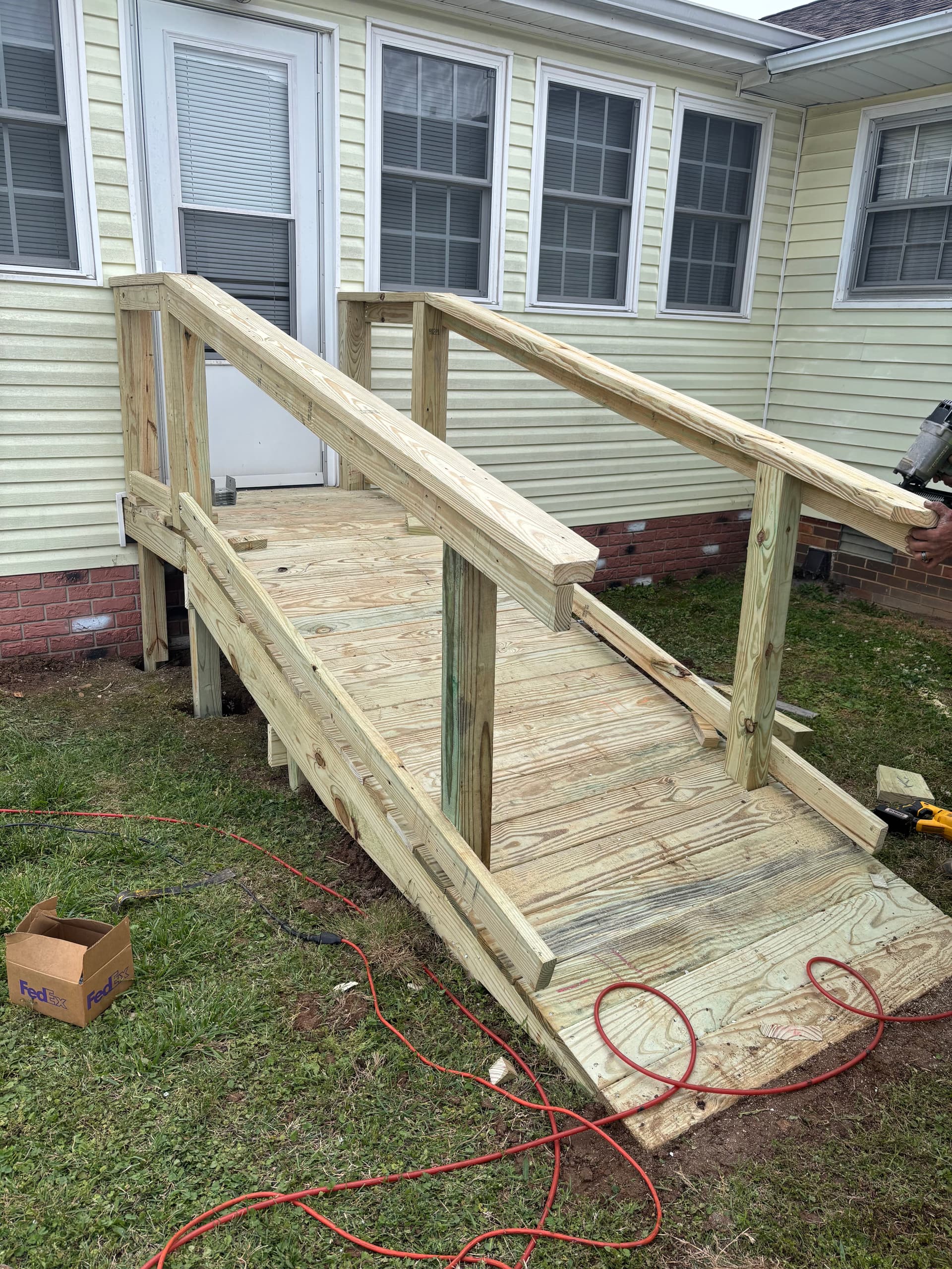Gallery photos for Two Custom Accessibility Ramps Built for Safer Home Entry: Image #3
