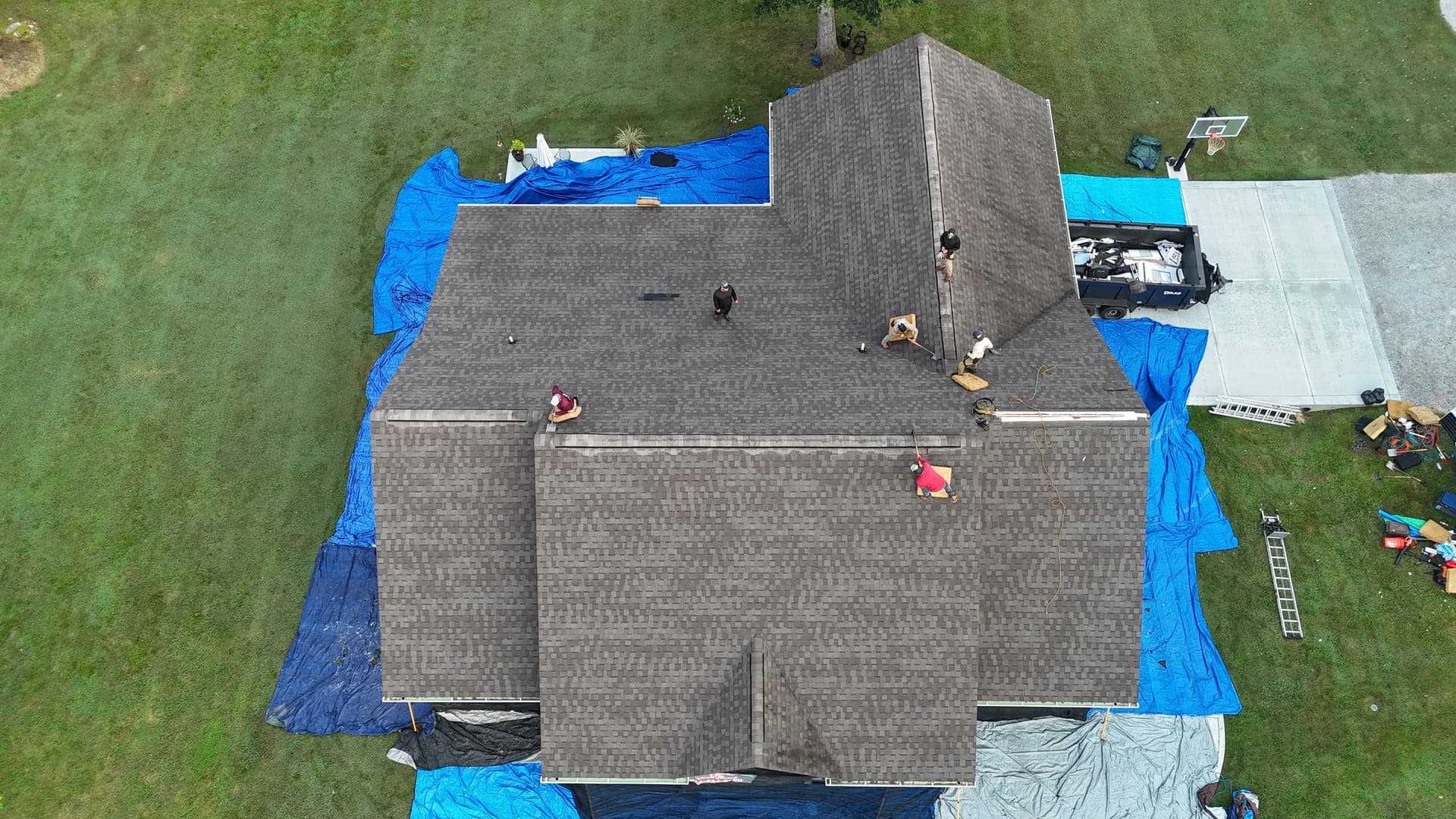 Gallery photos for Warranty Claim Roof Replacement with Malarkey Highlander Storm Gray: Image #7