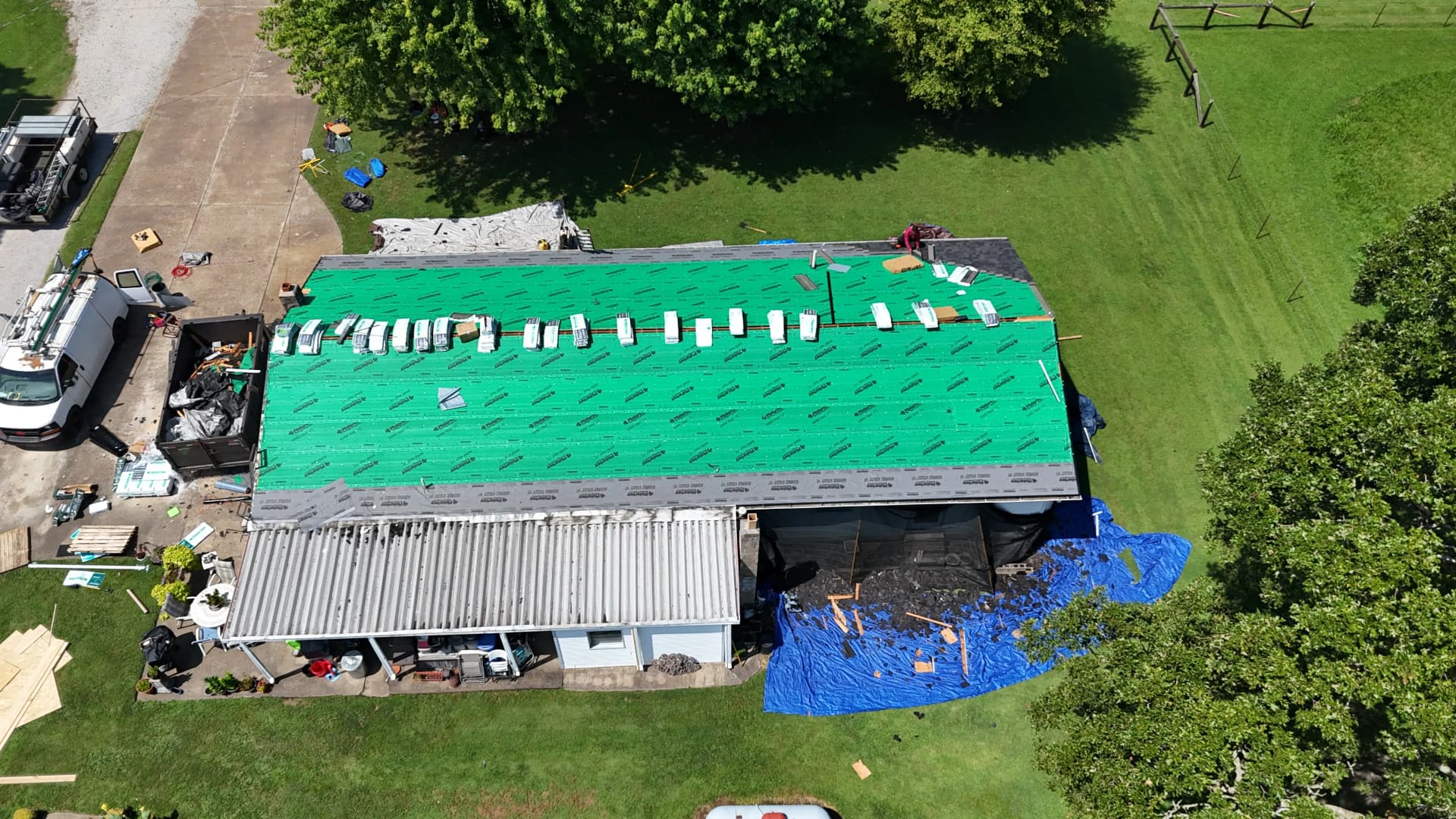 Gallery photos for Full Roof Replacement with Malarkey Highlander in Brilliant Black: Image #9