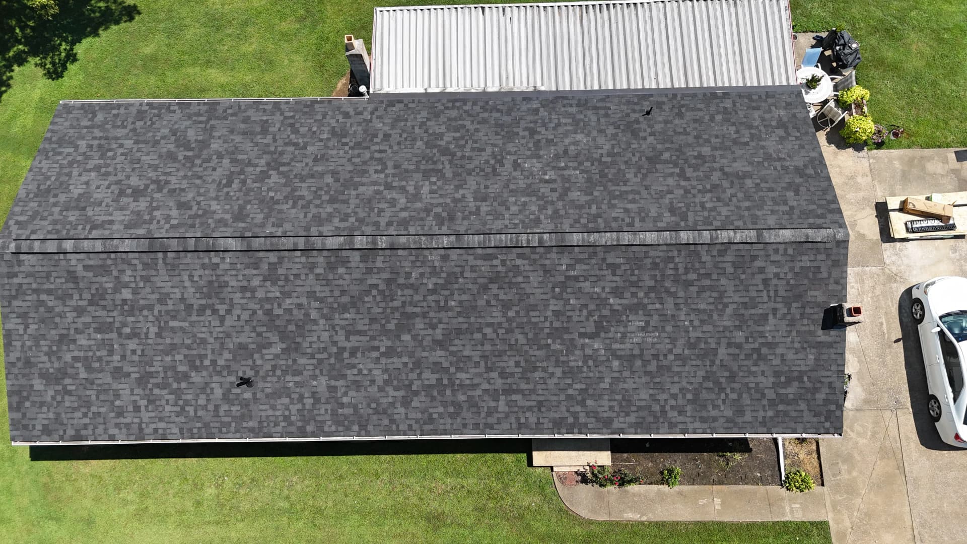 Full Roof Replacement with Malarkey Highlander in Brilliant Black image