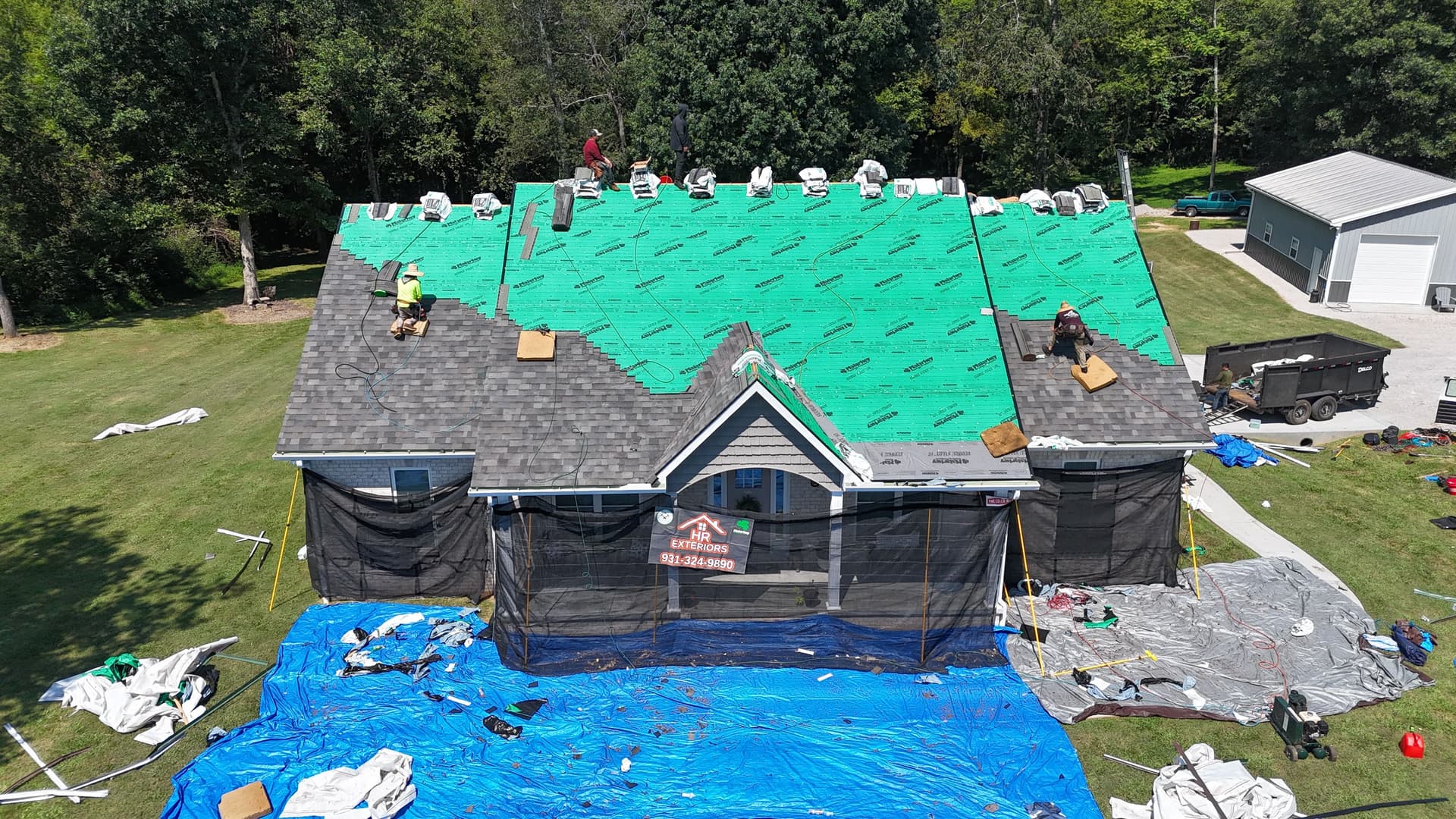 Gallery photos for Warranty Claim Roof Replacement with Malarkey Highlander Storm Gray: Image #4