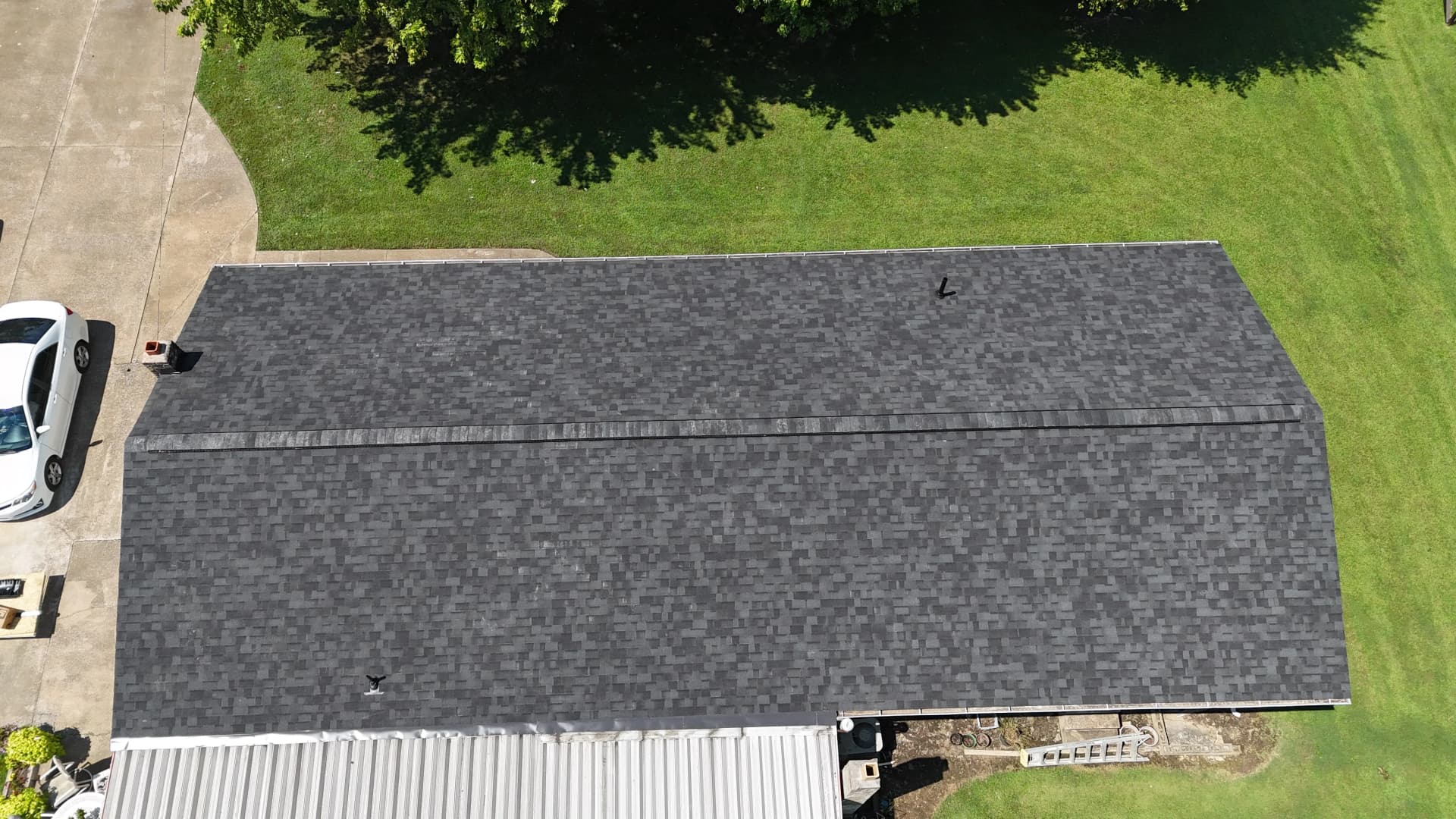 Gallery photos for Full Roof Replacement with Malarkey Highlander in Brilliant Black: Image #1