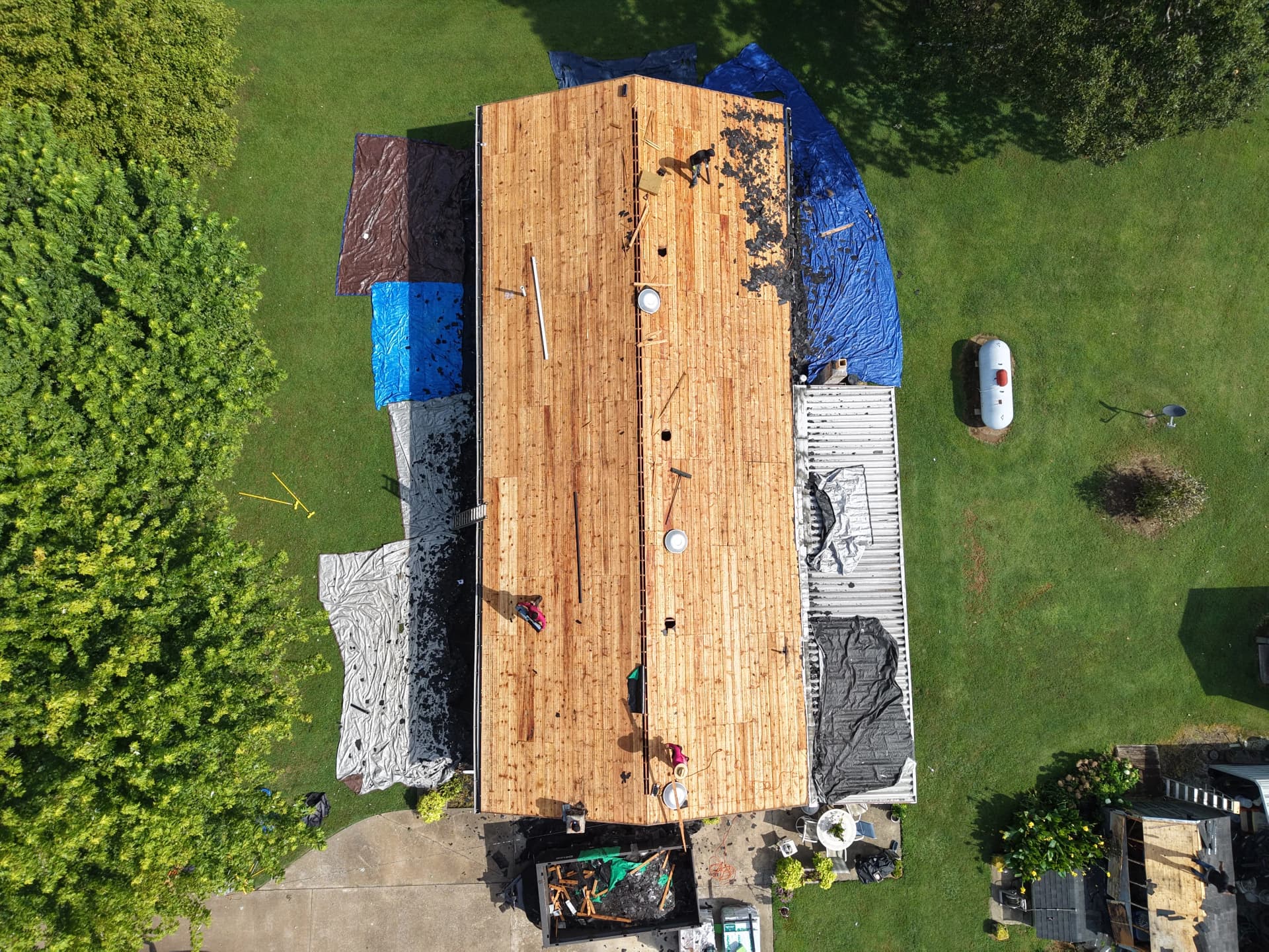 Gallery photos for Full Roof Replacement with Malarkey Highlander in Brilliant Black: Image #6